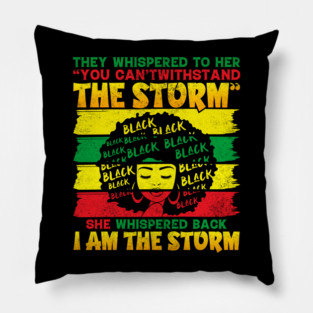 I  am the Storm Pillow