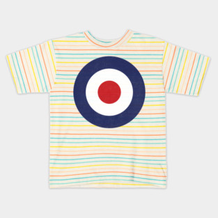 Mod 60s Pop Art Target Kids T-Shirt