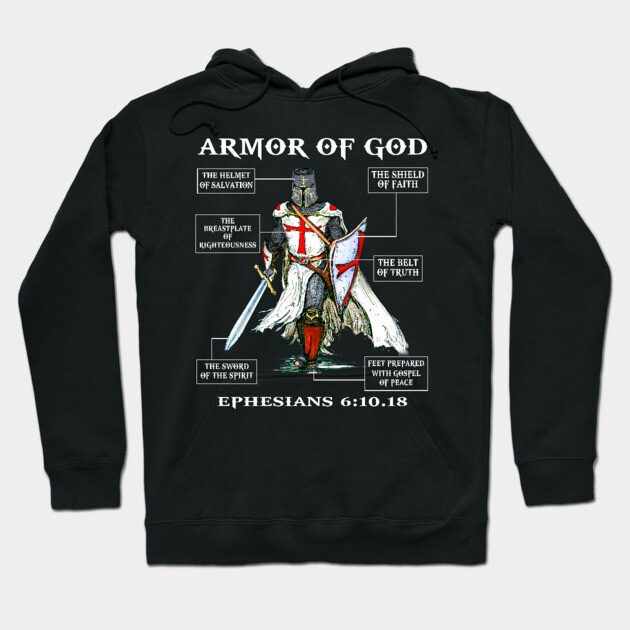 Armor Of God Armor Of God Hoodie TeePublic