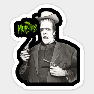 COWBOY FRANKENSTEIN Sticker