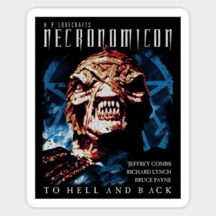 Necronomicon, HP Lovecraft, Horror Classic Sticker