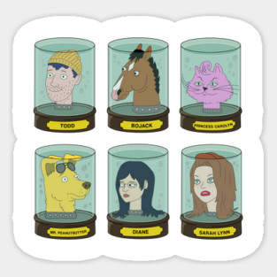 Bojack-a-rama Sticker