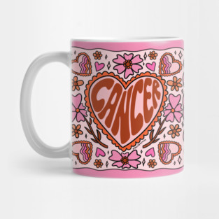 Cancer Heart Mug