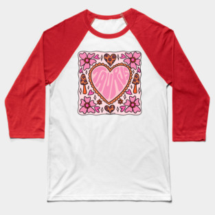 Taurus Heart Baseball T-Shirt