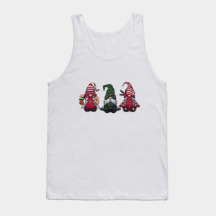 Christmas Gnomes Tank Top