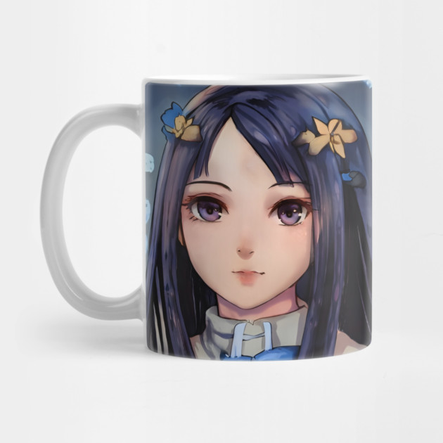 Black Hair Anime Girl by animegirlnft