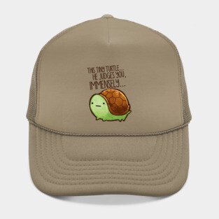 This Tiny Turtle Judges You... Hat
