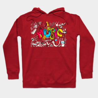Musical Instrument Hoodie