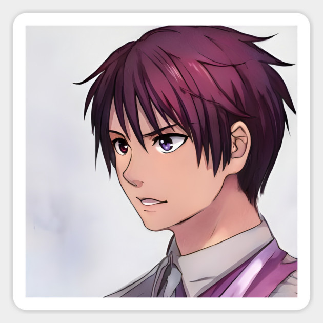 Red Hair Anime Boy Sticker by animegirlnft