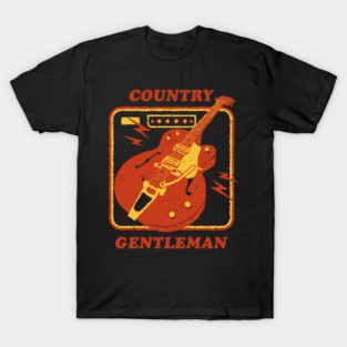 Country Gentleman Guitar T-Shirt