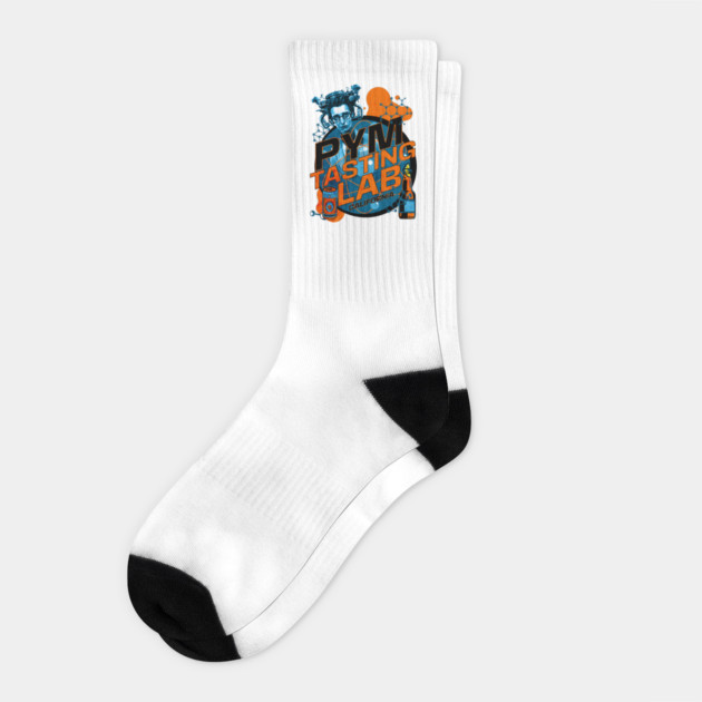 Pym Tasting Lab California Anaheim Campus Grunge Design Socks by Joaddo