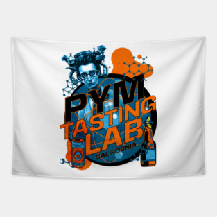 Pym Tasting Lab California Anaheim Campus Grunge Design Tapestry