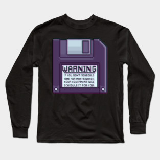 WARNING(MENTAL HEALTH AWARENESS) Long Sleeve T-Shirt