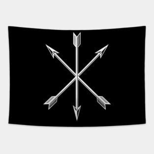 Arrows cross Tapestry