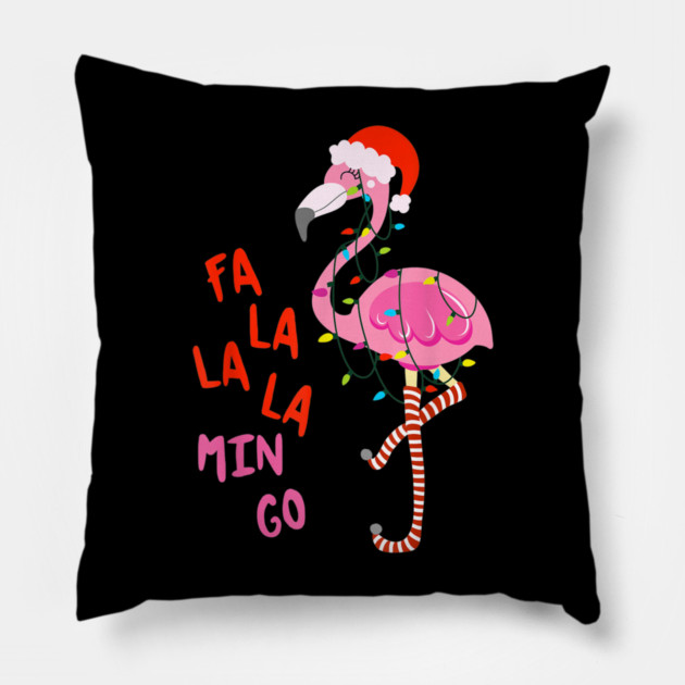 Fa La La La Min Go Pillow by MCALTees