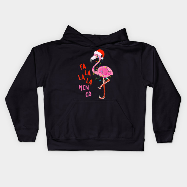 Fa La La La Min Go Kids Hoodie by MCALTees