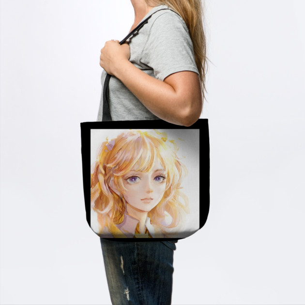 Blonde Hair Anime Girl by animegirlnft