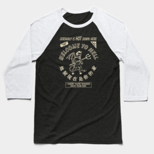 Devil: Hot Sauce Baseball T-Shirt