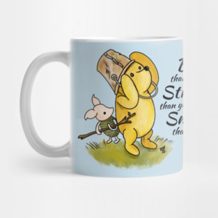You are Braver than you believe - Winnie The Pooh Mug