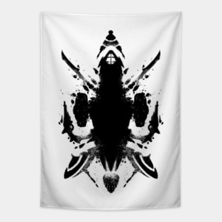 Firefly Inkblot Tapestry