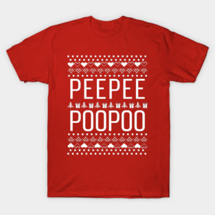 Peepee Poopoo, Ugly Christmas Sweater T-Shirt