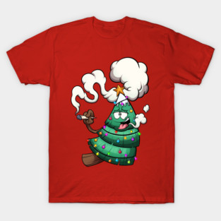 Stoned Christmas Tree T-Shirt