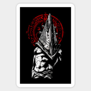 Red Pyramid Thing halo of the sun 2 Sticker