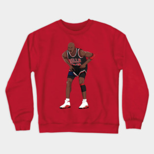 Michael Jordan Defends Crewneck Sweatshirt