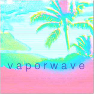 vaporwave Posters and Art