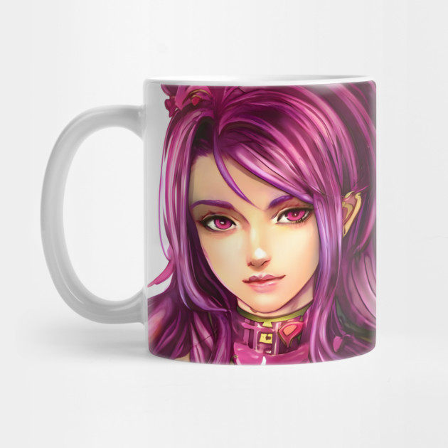 Pink Hair Anime Girl by animegirlnft