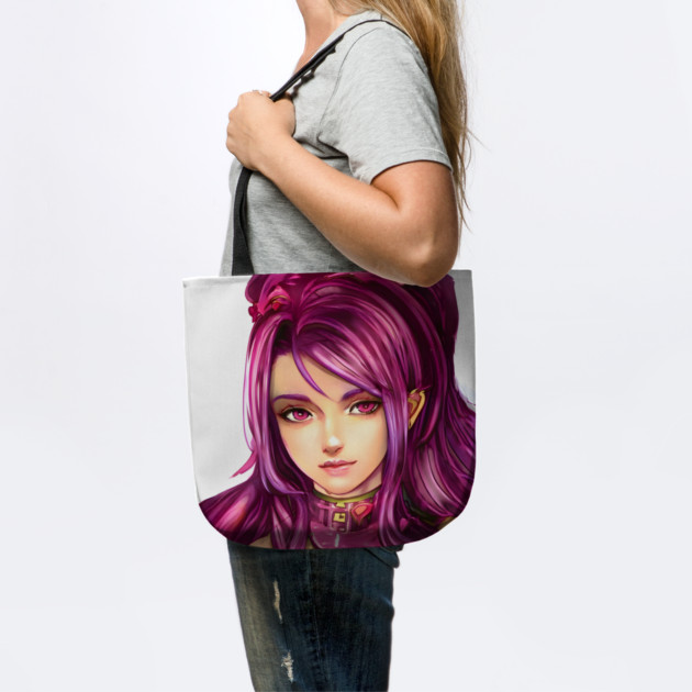 Pink Hair Anime Girl by animegirlnft