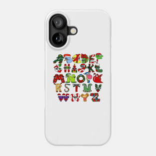 Alphabet Lore Christmas For Boys, Girls Phone Case