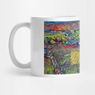 Alpine Valley Water Color Mug