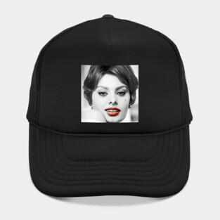 Sophia Loren 'Lips' Hat