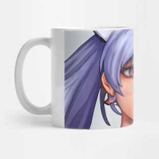 Blue Hair Anime Girl Mug