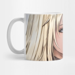 Blonde Hair Anime Girl Mug