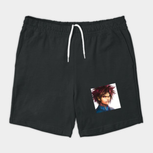 Brown Hair Anime Boy Shorts