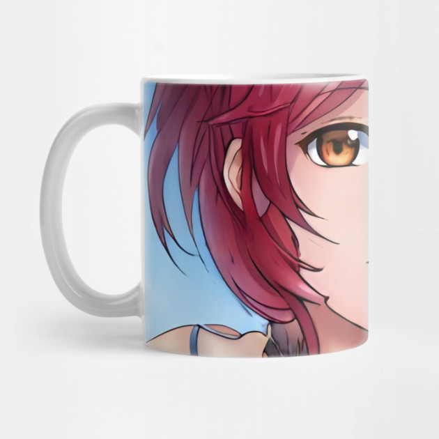 Red Hair Anime Girl by animegirlnft