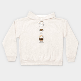 Coffee Right Meow Kids Hoodie