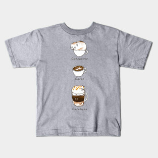 Coffee Right Meow Kids T-Shirt