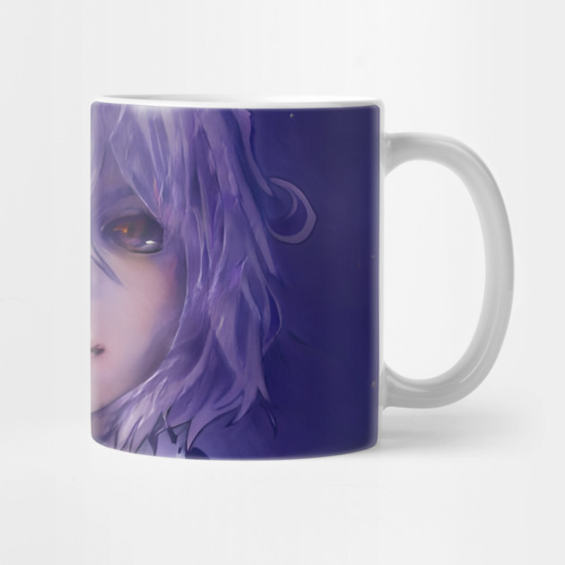 Purple Hair Anime Girl by animegirlnft