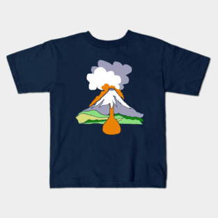 Mt. Volcano Kids T-Shirt