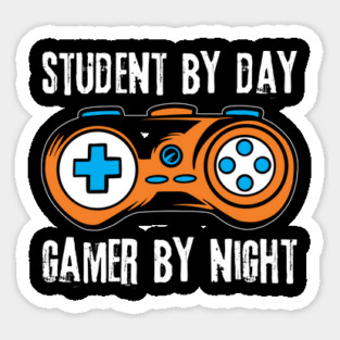 Student By Day Gamer By Night Magnet