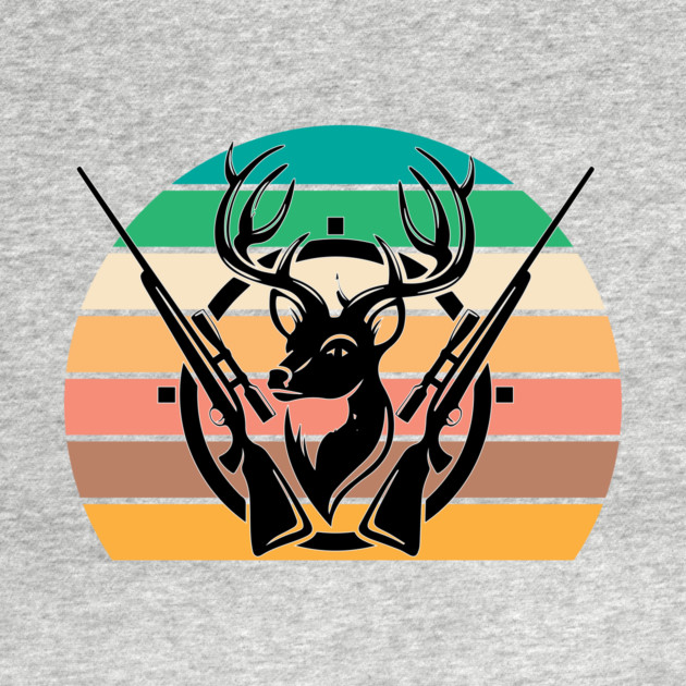 Retro Deer Hunting Gift by The WYLD Tribe