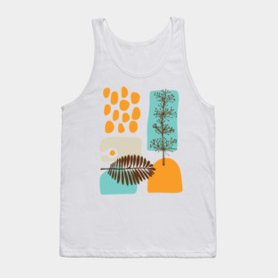 Tropical Abstract Tank Top