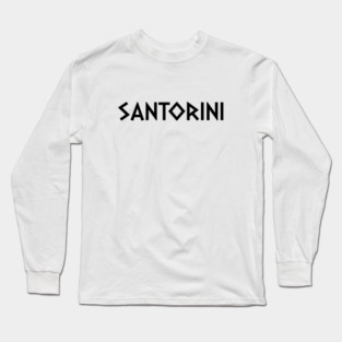 Santorini Long Sleeve T-Shirt