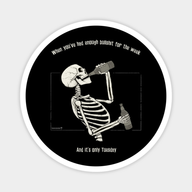 Twofer Tuesday Magnet by Tommy Devoid