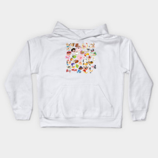 Cartoon Fun Kids Hoodie