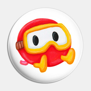 Pooka from Dig Dug Pin