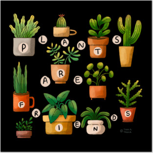 Plants Posters and Art